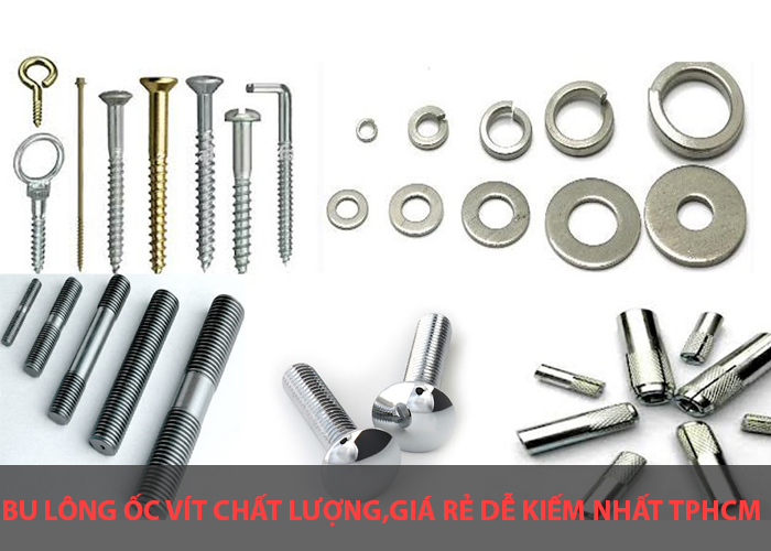 Phân loại bu lông ốc vít - Vật Tư Hải Trung Kim